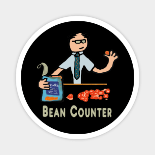 Funny Accountant Bean Counter Magnet